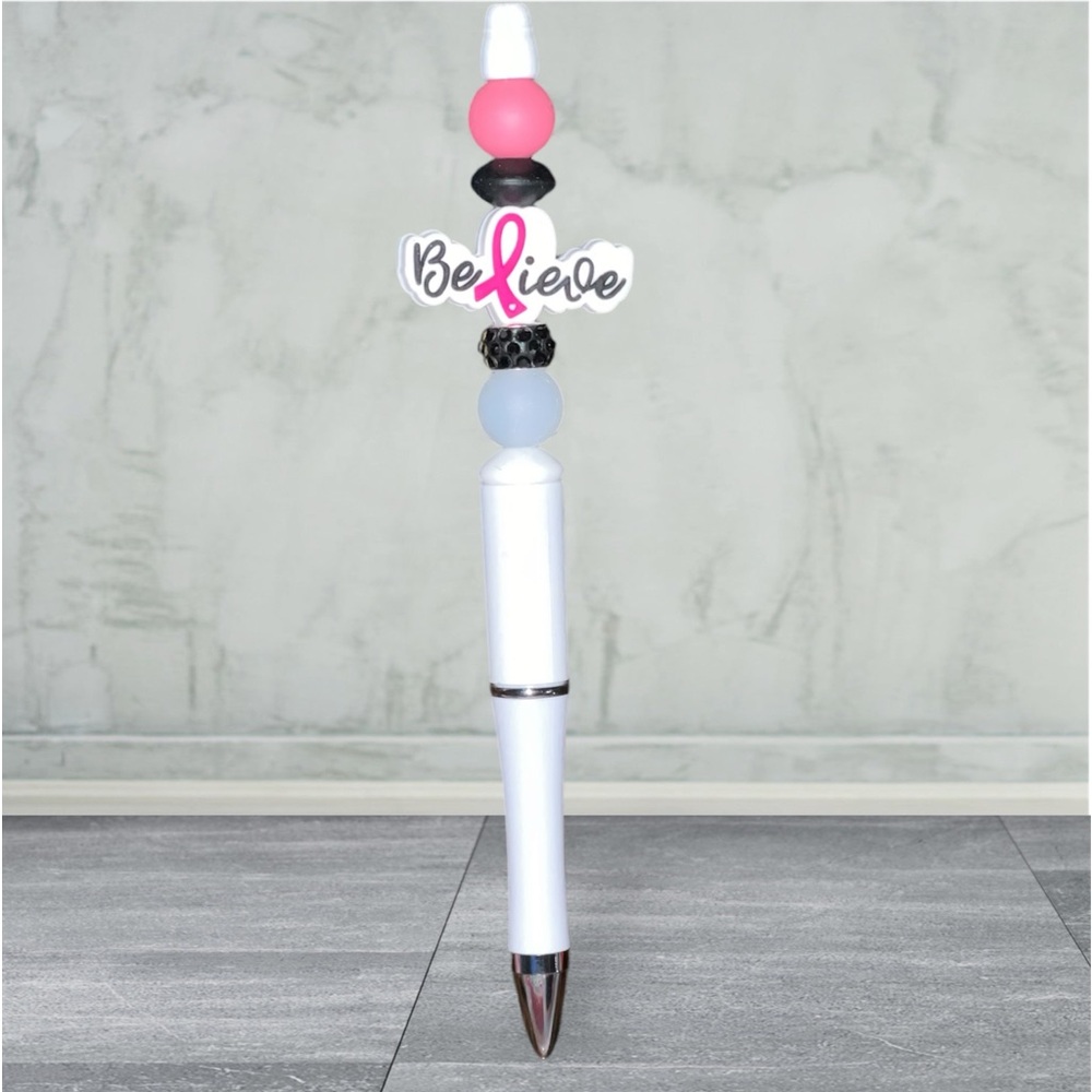 Breast Cancer Awareness Beaded Pens